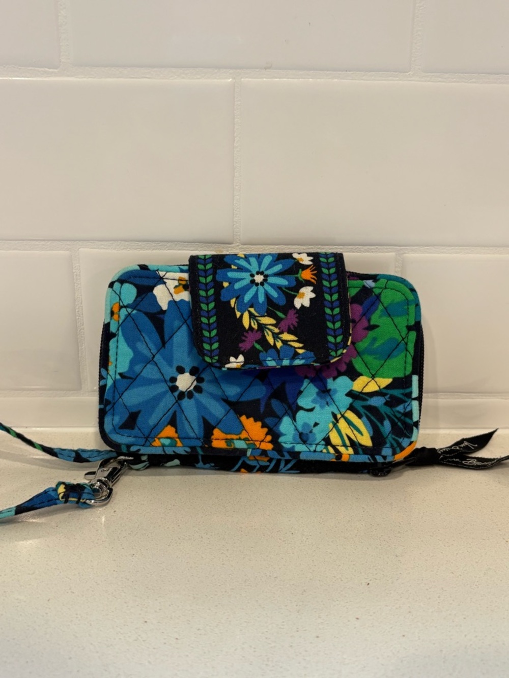 Vera Bradley Midnight Blues Wristlet Wallet